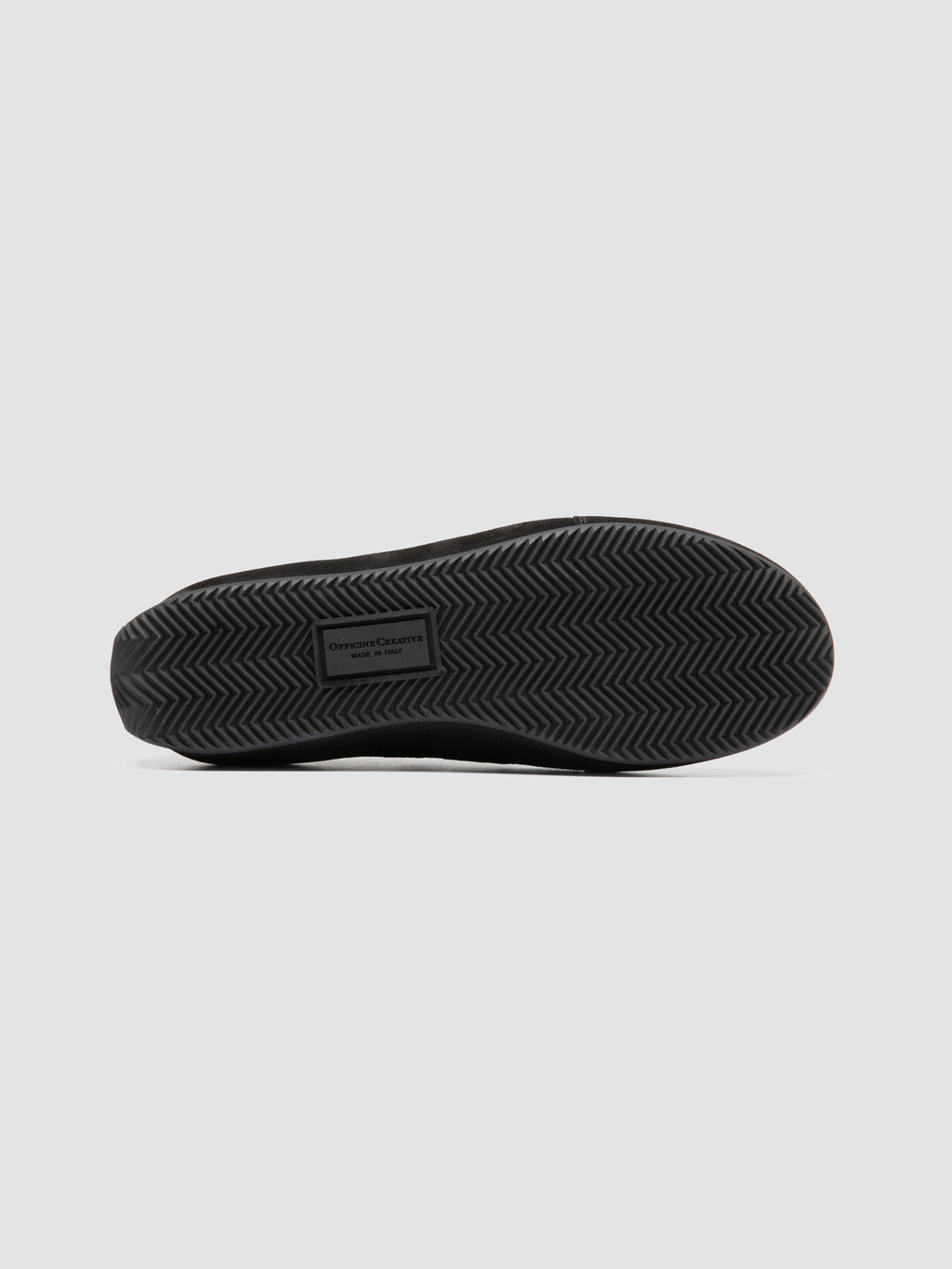 SUBSIDE 104_W - Sneaker Basse in Pelle e Pelle Scamosciata Nera - image 5,side view