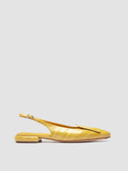 SUE 007 - Sandali Slingback in Pelle Gialla