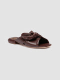 SUKI 007 - Slide in Pelle Bordeaux - thumb image 3,side view