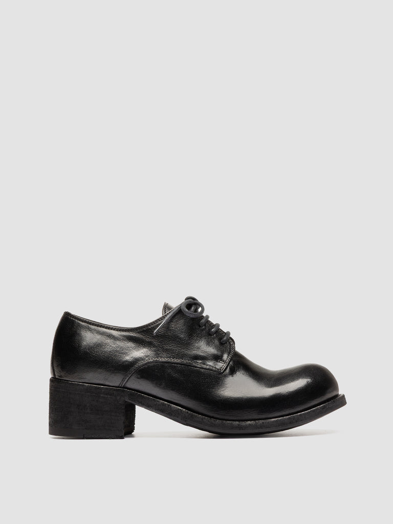 THUBBLE 101 - Scarpe Derby in Pelle Nera