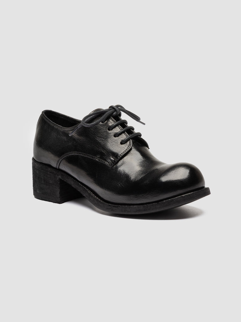 THUBBLE 101 - Scarpe Derby in Pelle Nera