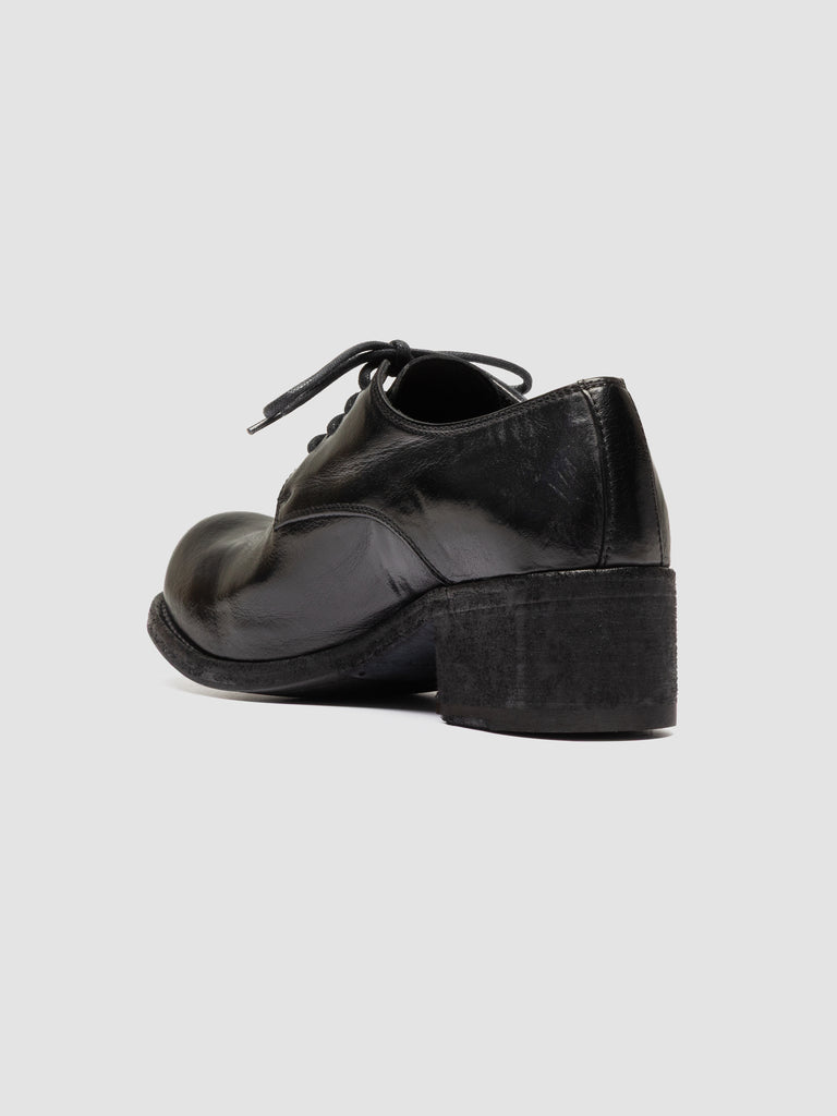 THUBBLE 101 - Scarpe Derby in Pelle Nera