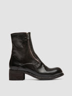 THUBBLE 105 - Stivaletti con Zip in Pelle Marrone