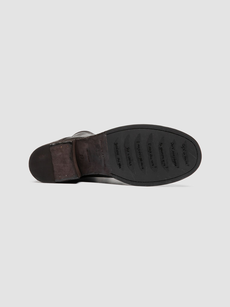 THUBBLE 105 - Brown Leather Zipped Boots