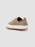 VULCAN 101 - Taupe Suede Low-Top Sneakers