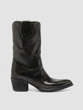 WANDAL DD/104 - Black Leather Zip Boots - thumb image 1,side view