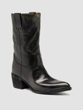 WANDAL DD/104 - Black Leather Zip Boots - thumb image 3,side view