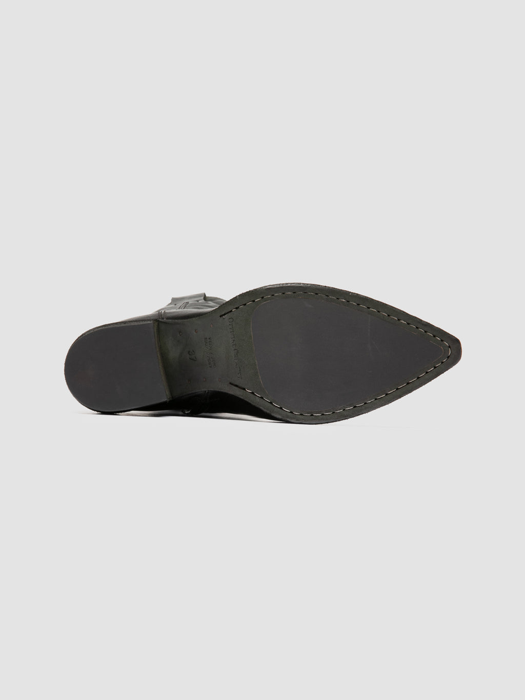 WANDAL DD/104 - Black Leather Zip Boots - image 5,side view