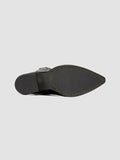 WANDAL DD/104 - Black Leather Zip Boots - thumb image 5,side view