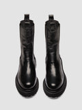 WISAL DD 107 - Stivaletti Chelsea in Pelle Nera - thumb image 2,side view