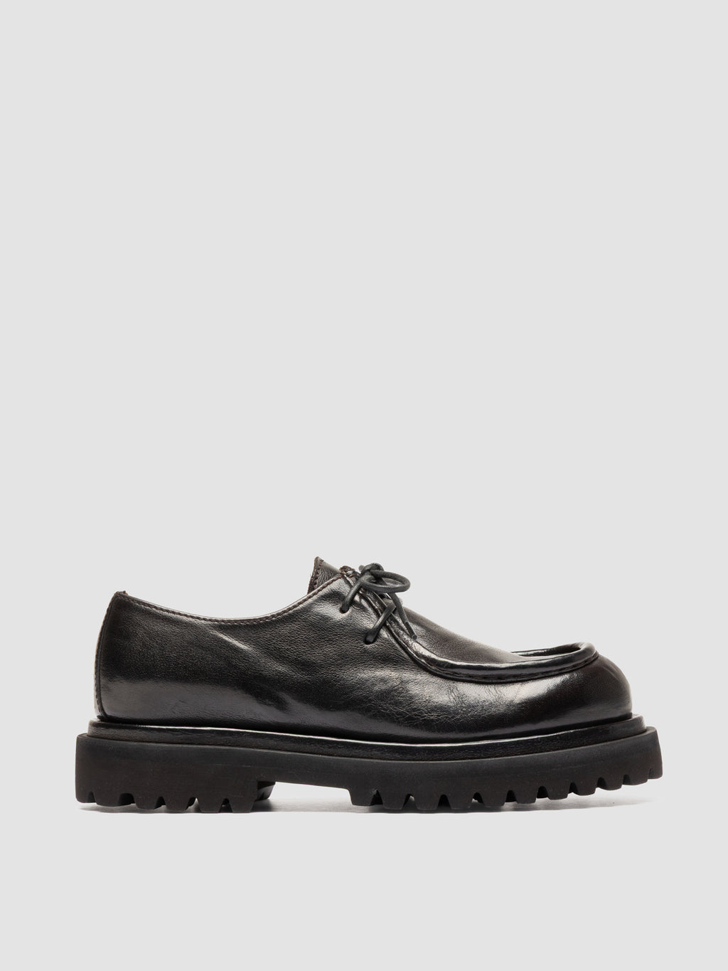 WISAL DD 125 - Scarpe Derby in Pelle Marrone - image 1,side view