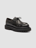 WISAL DD 125 - Scarpe Derby in Pelle Marrone - thumb image 3,side view