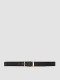 OC STRIP 100 - Cintura in Pelle Nera - thumb image 1,side view