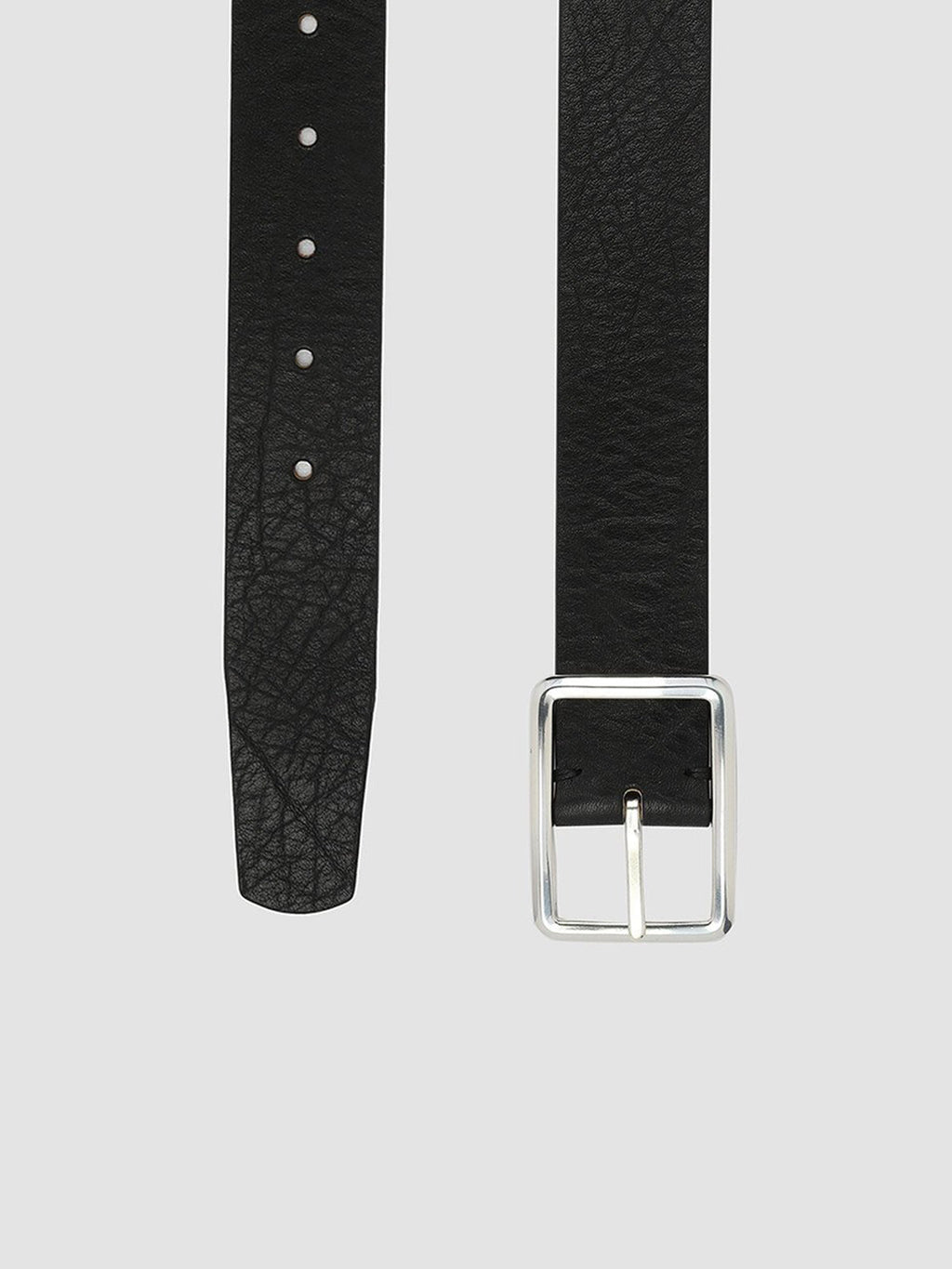 OC STRIP 10 - Cintura in Pelle Nera - image 2,side view