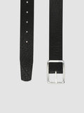 OC STRIP 10 - Cintura in Pelle Nera - thumb image 2,side view