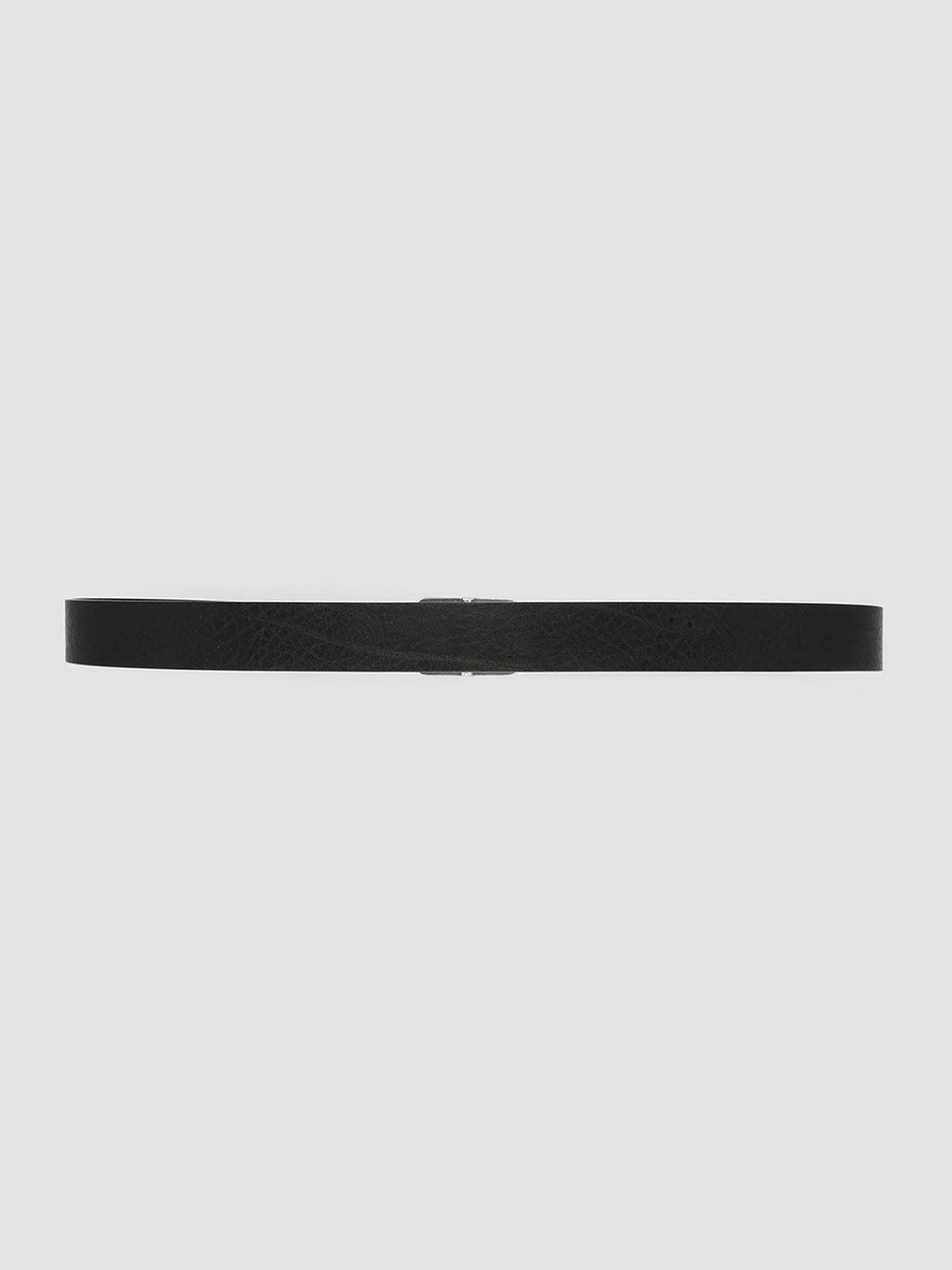 OC STRIP 10 - Cintura in Pelle Nera - image 3,side view