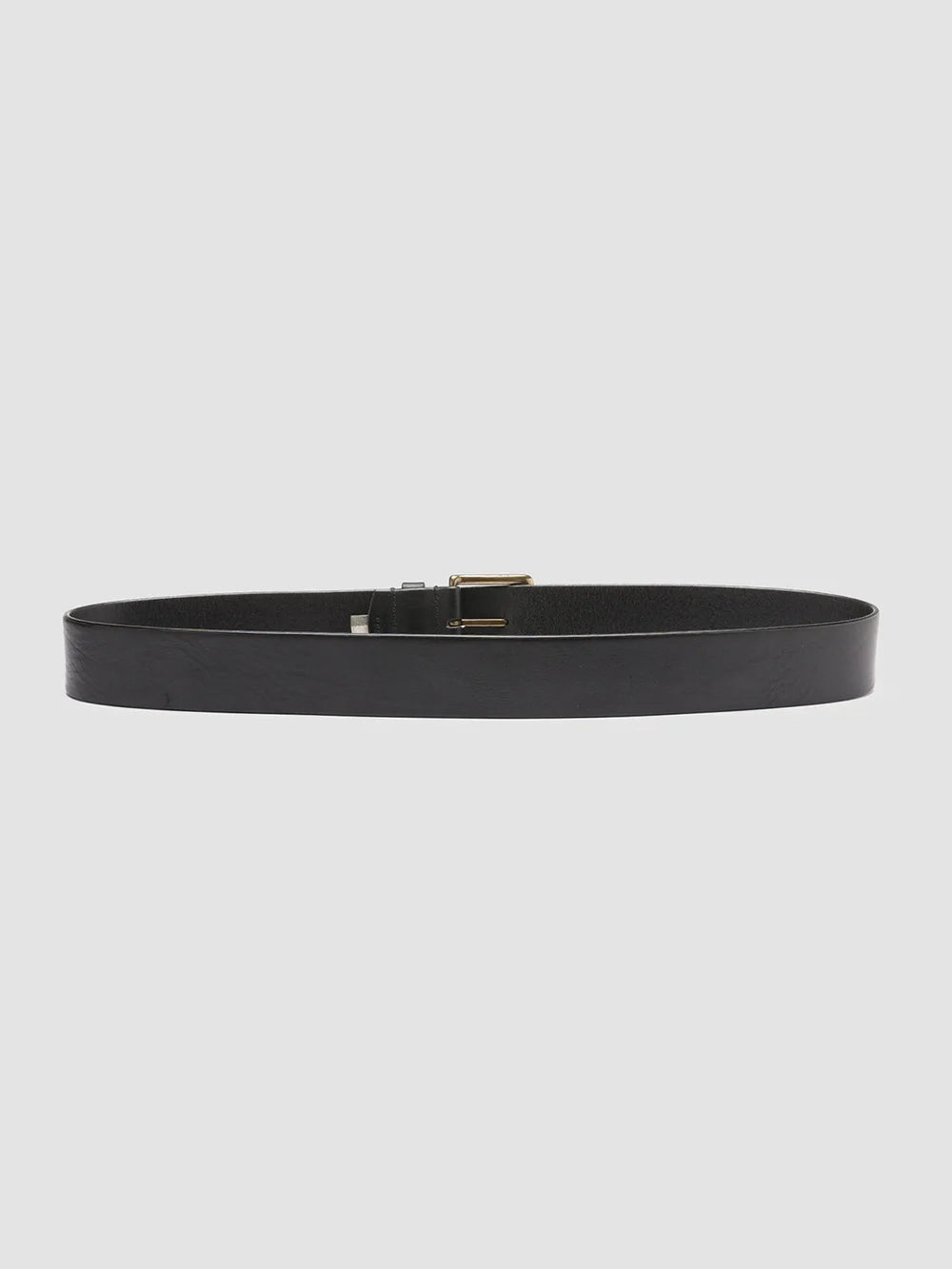 Mens Black Leather belt OC STRIP 22 Officine Creative - 3