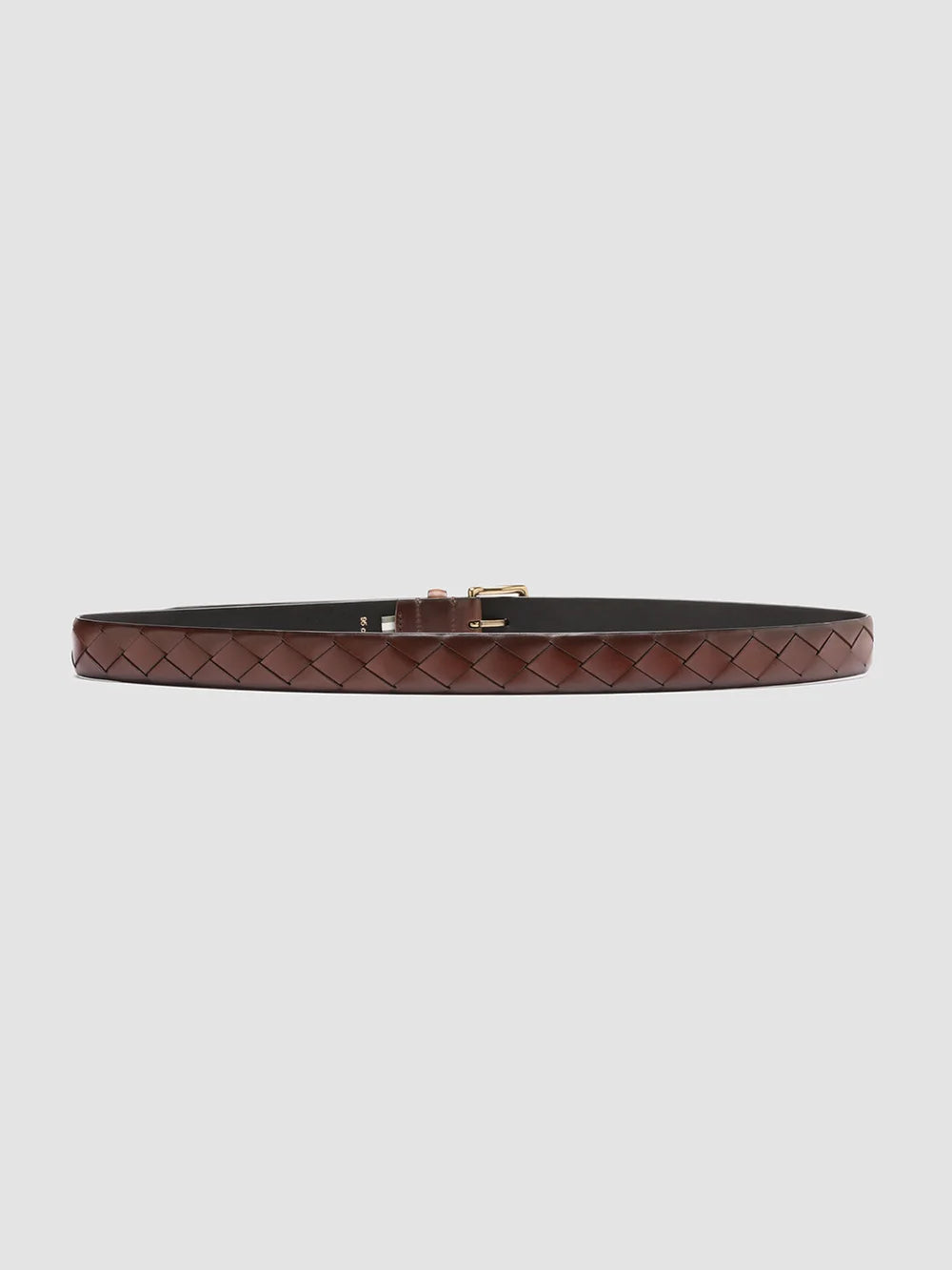 OC STRIP 29: Men's Brown Leather Belt Officine Creative - 3