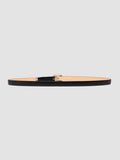 OC STRIP 091 - Cintura in Pelle Nera - thumb image 3,side view