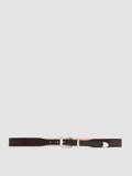 OC STRIP 092 - Cintura in Pelle Scamosciata Marrone - thumb image 1,side view