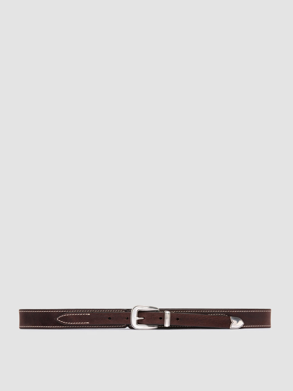 OC STRIP 097 - Cintura in Pelle Marrone - image 1,side view
