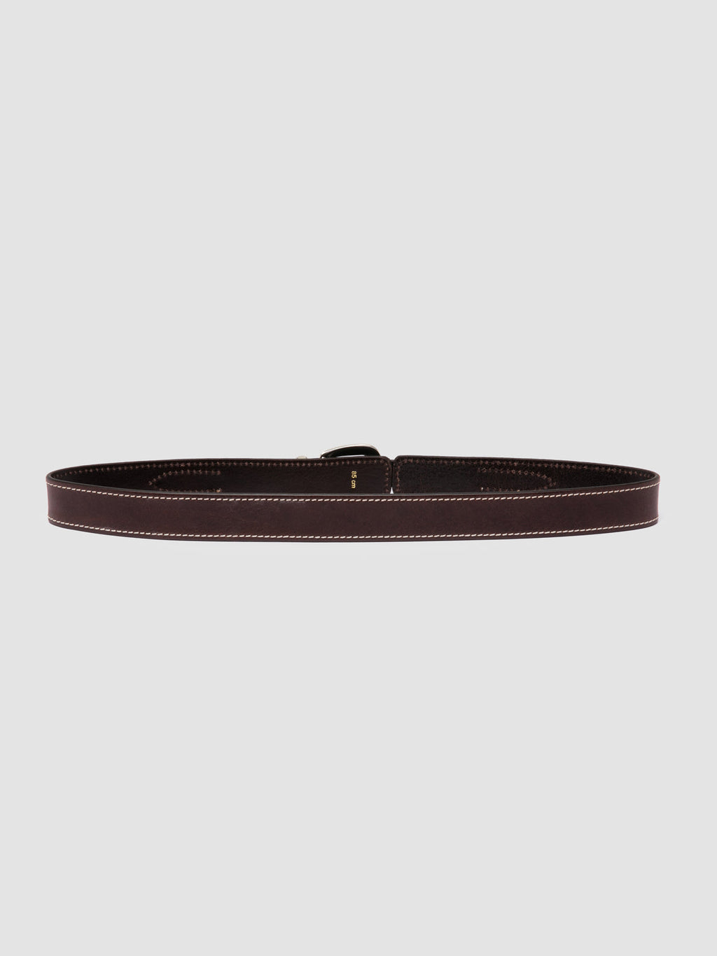 OC STRIP 097 - Cintura in Pelle Marrone - image 3,side view