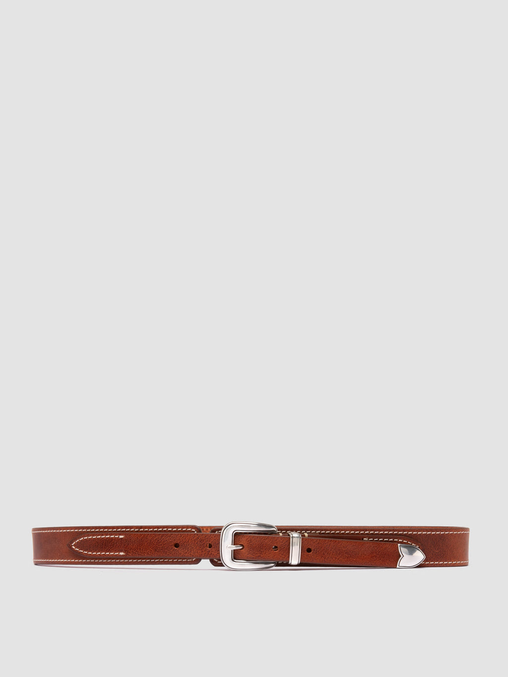 OC STRIP 097 - Cintura in Pelle Marrone - image 1,side view