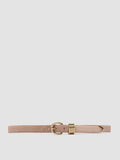 OC STRIP 098 - Cintura in Pelle Scamosciata Beige - thumb image 1,side view