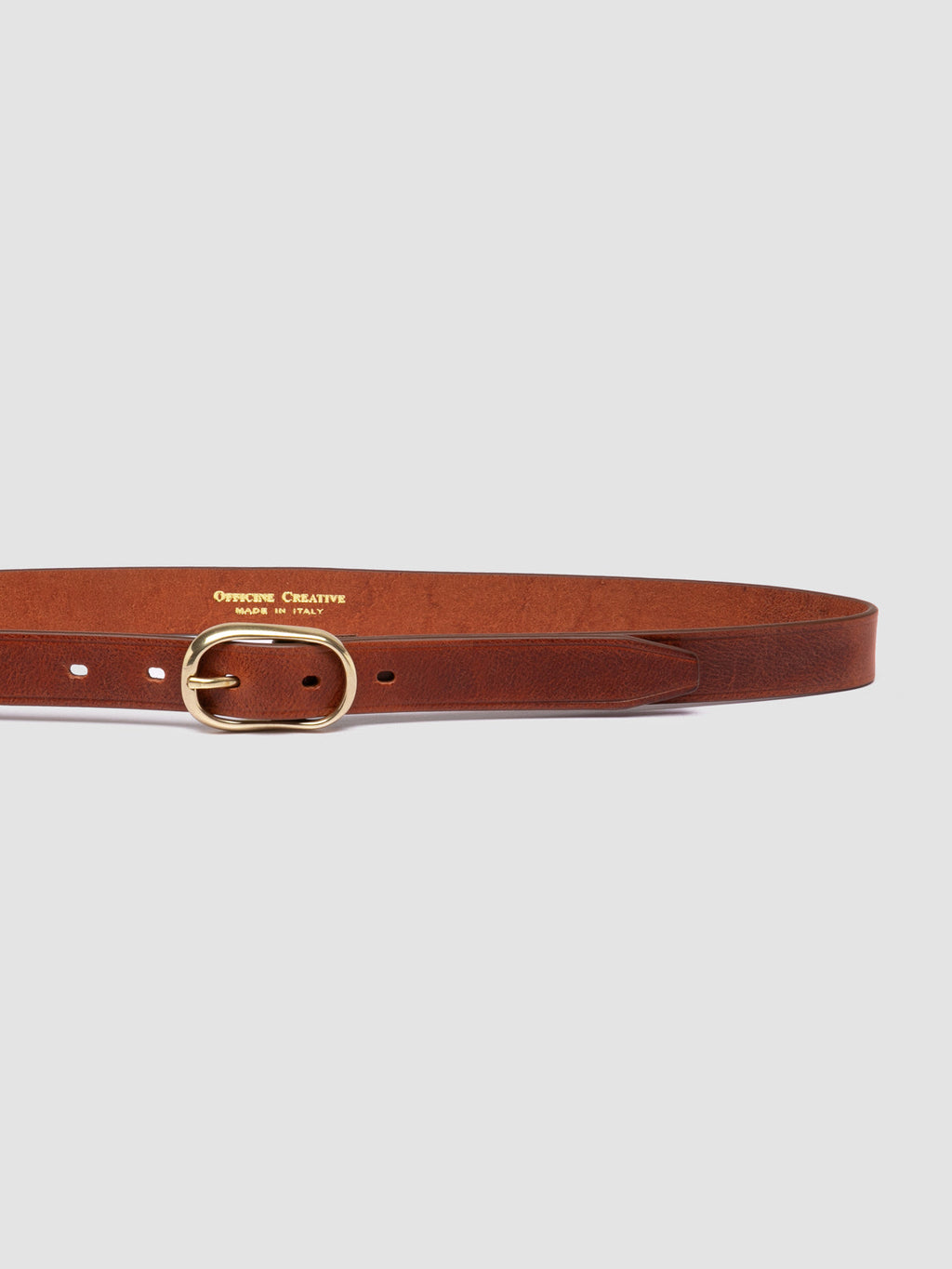 OC STRIP 099 - Cintura in Pelle Marrone - image 4,side view