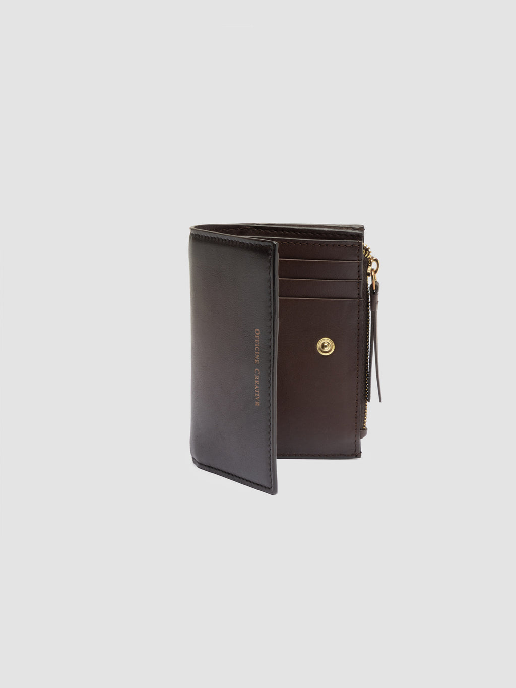 BOUDIN 028 - Portafoglio in Pelle Marrone - image 5,side view