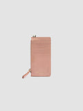 JULIET 103 - Portacarte in Pelle Intrecciata Rosa