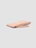 JULIET 103 - Portacarte in Pelle Intrecciata Rosa