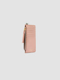 JULIET 103 - Portacarte in Pelle Intrecciata Rosa