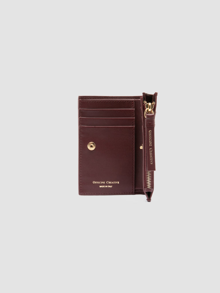 JULIET 204 - Portafoglio in Pelle Bordeaux