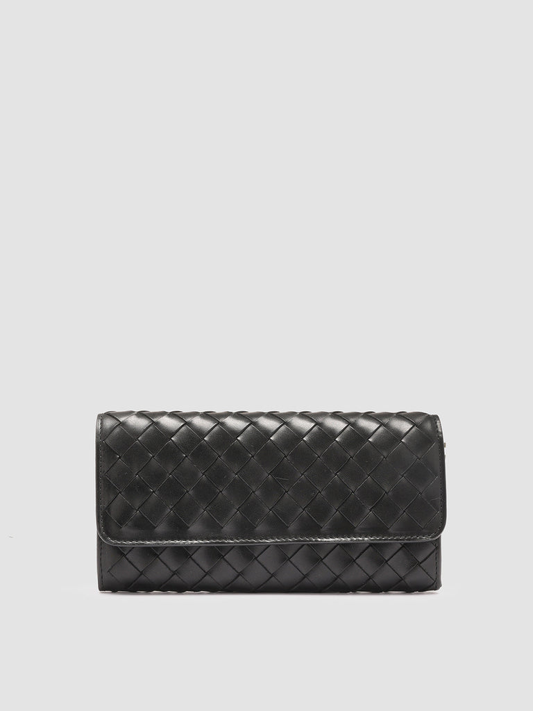 POCHE 109 - Black Leather wallet