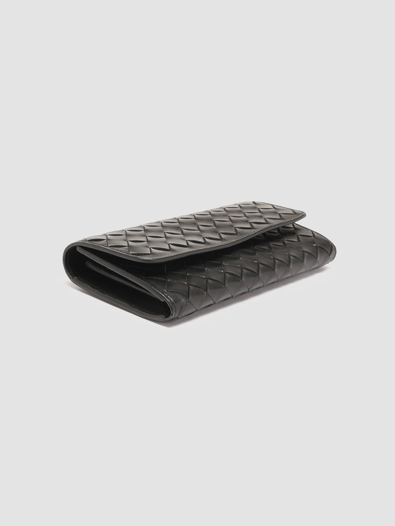 POCHE 109 - Black Leather wallet