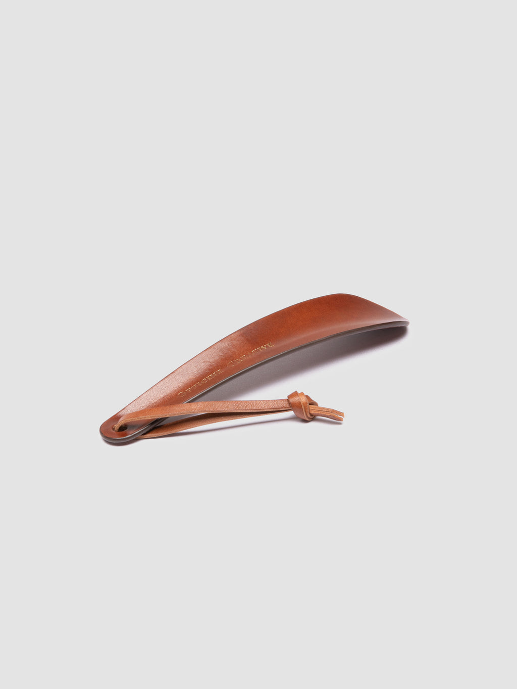 SMALL SHOEHORN - Brown Leather Shoe Horn Officine Creative - 5