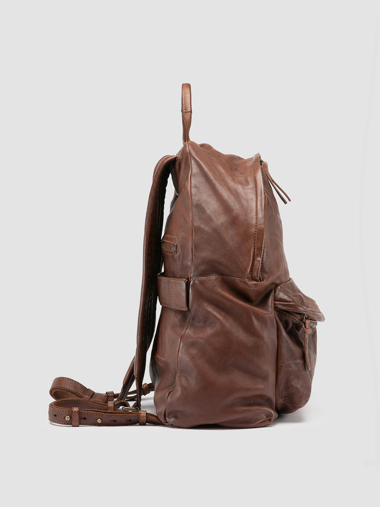 OC PACK 004 - Zaino in Pelle Marrone