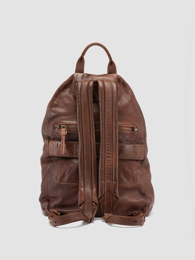 OC PACK 004 - Zaino in Pelle Marrone
