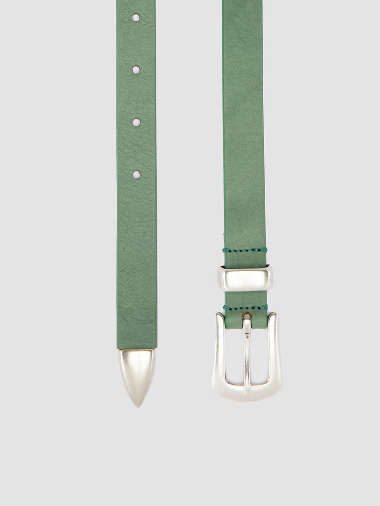 OC STRIP 066 - Green Nappa Leather Belt