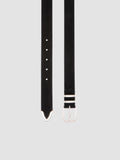 OC STRIP 074 - Black Suede Belt