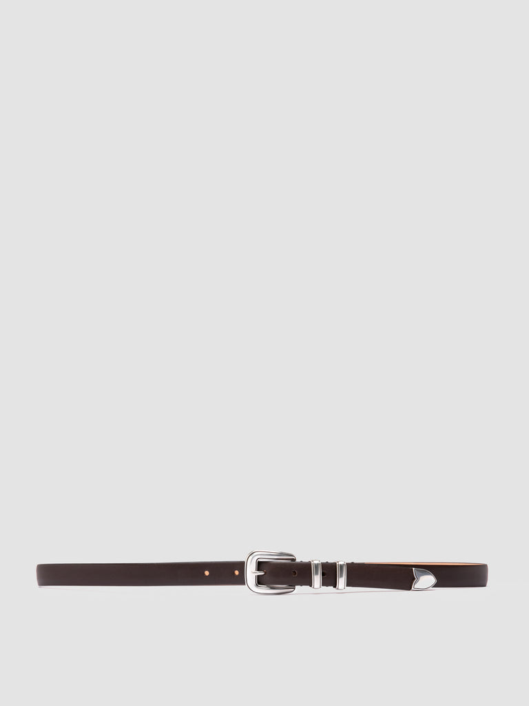OC STRIP 091 - Cintura in Pelle Marrone