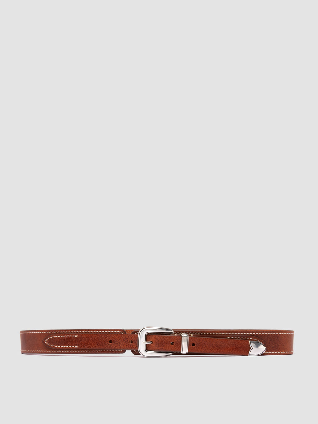 OC STRIP 097 - Cintura in Pelle Marrone