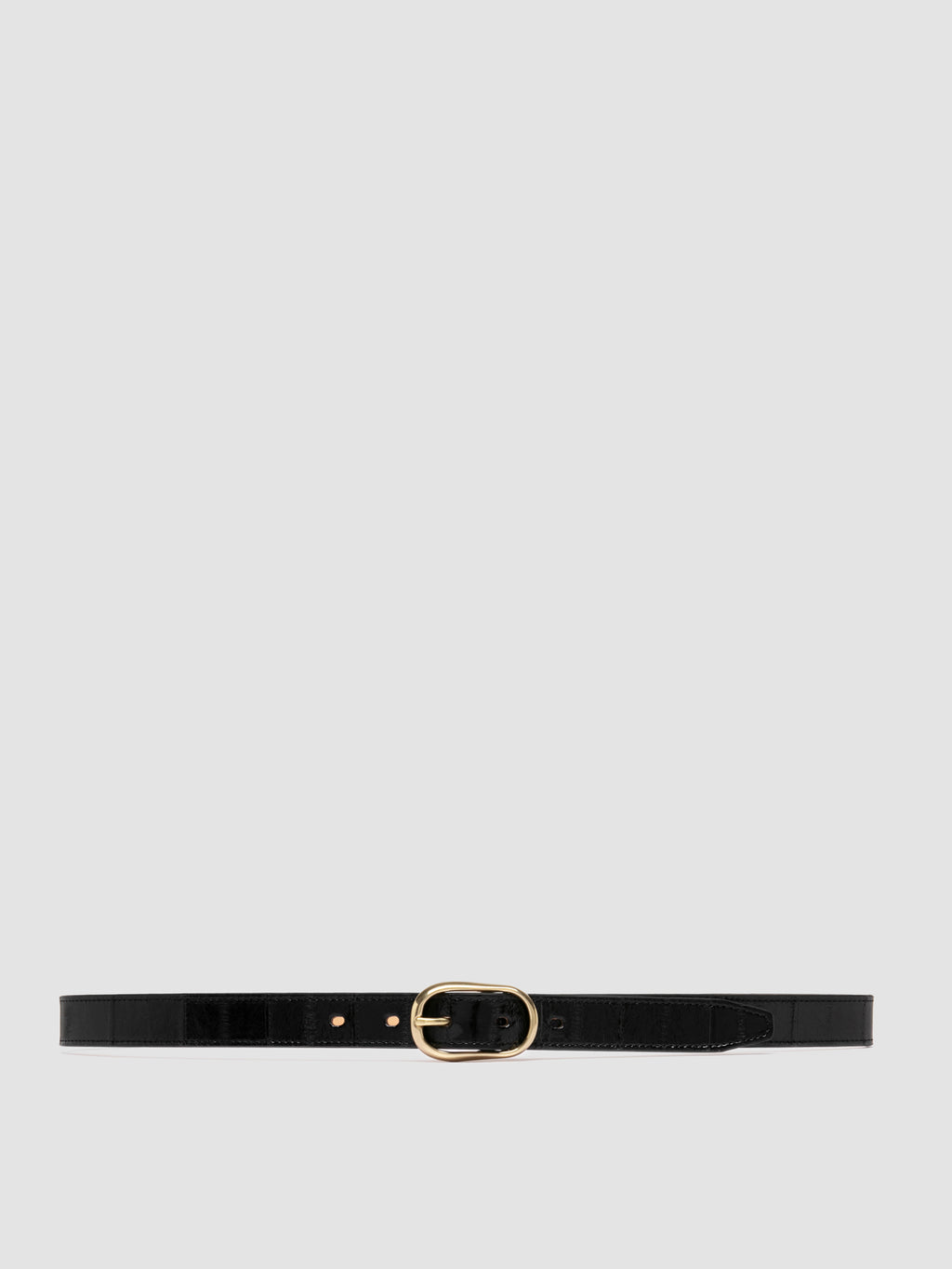 OC STRIP 099 - Cintura in Pelle Nera