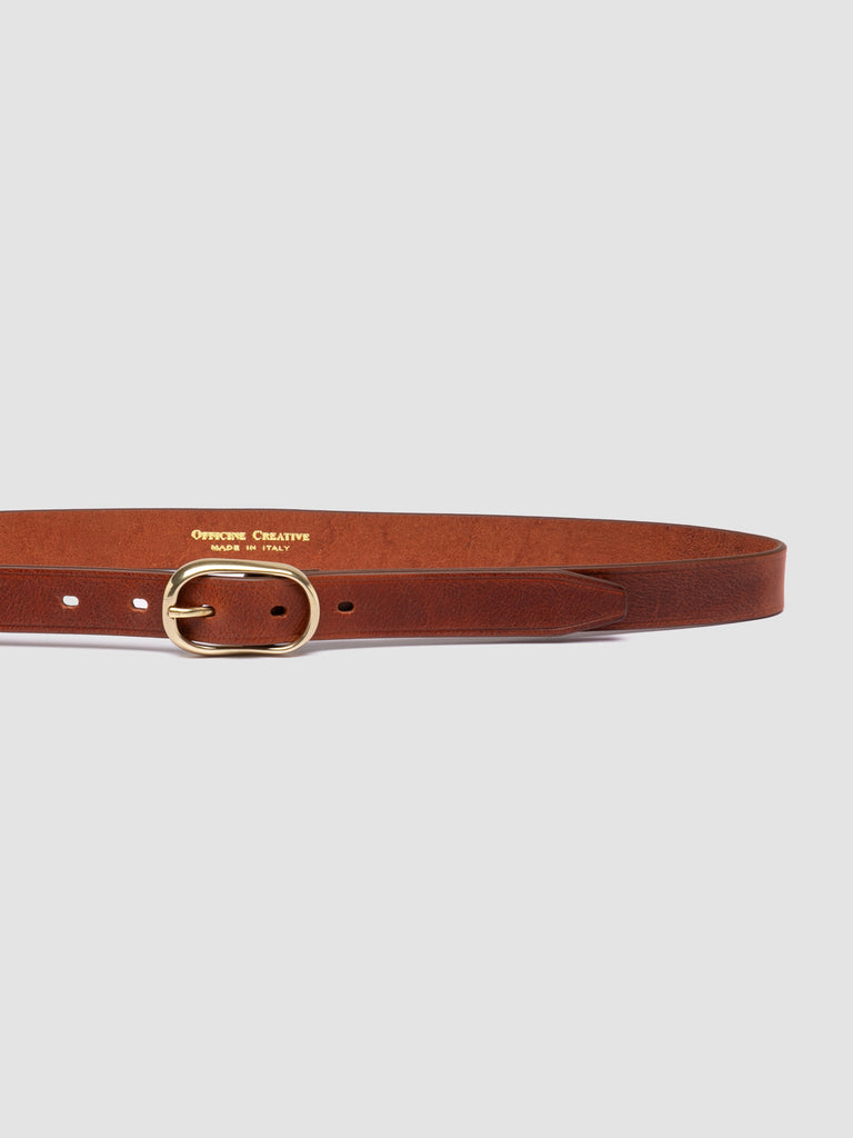 OC STRIP 099 - Cintura in Pelle Marrone