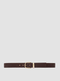 OC STRIP 100 - Cintura in Pelle Marrone