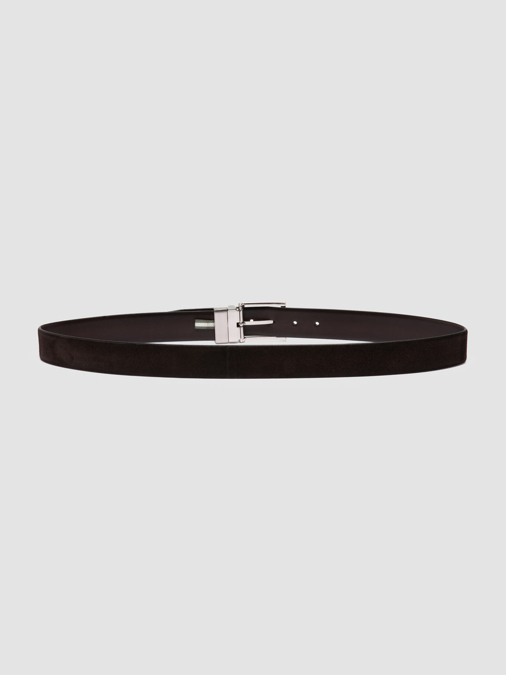 OC STRIP 104 - Brown Leather Belt - image 3,side view