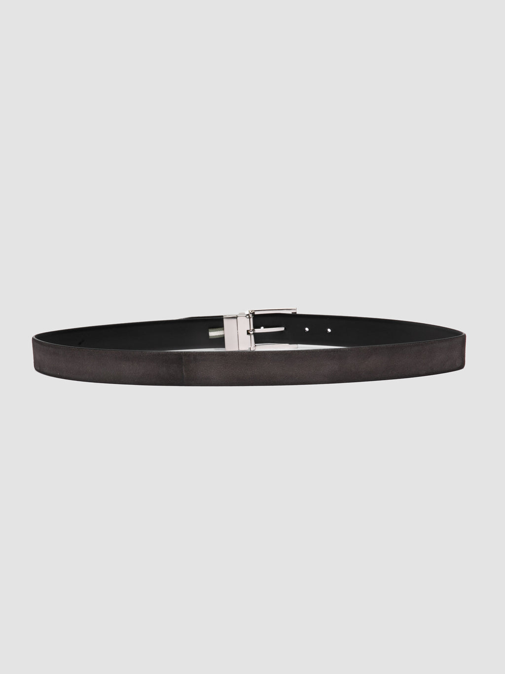 3OC STRIP 108 - Cintura in Pelle Nera - image 3,side view