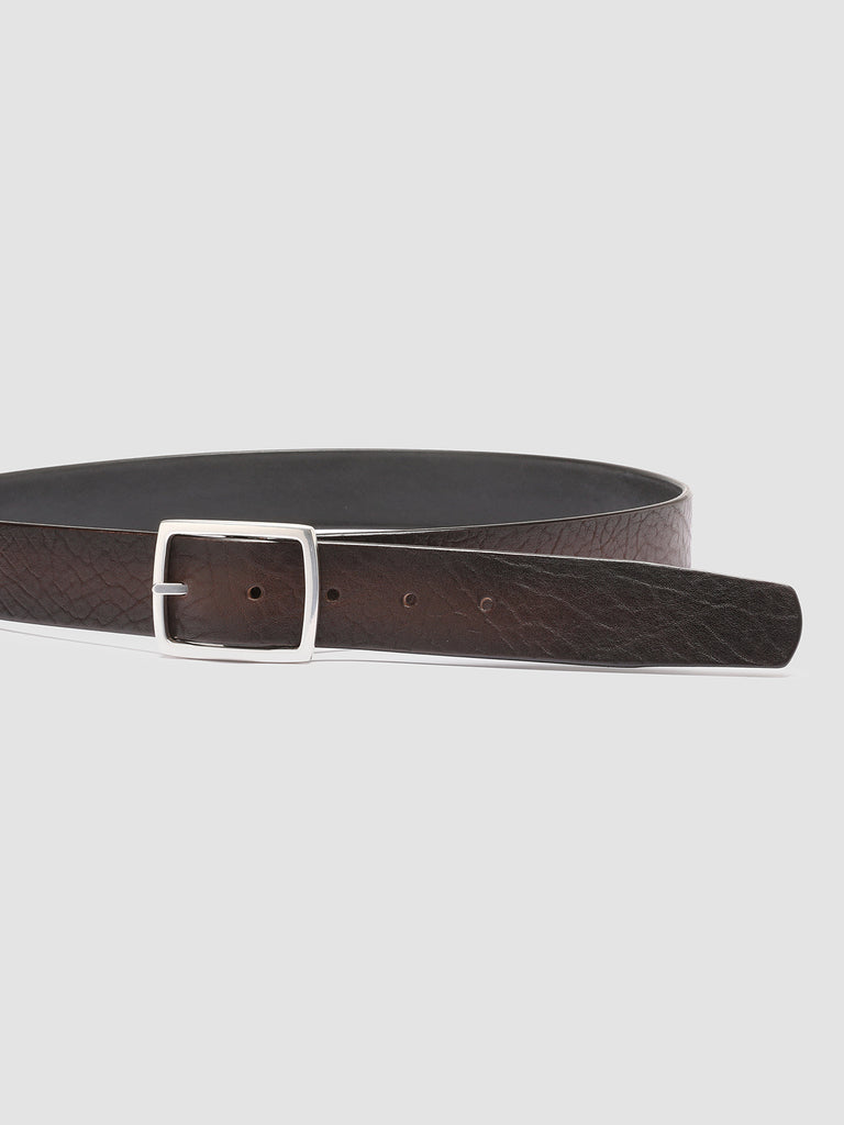 OC STRIP 10 - Cintura in Pelle Marrone