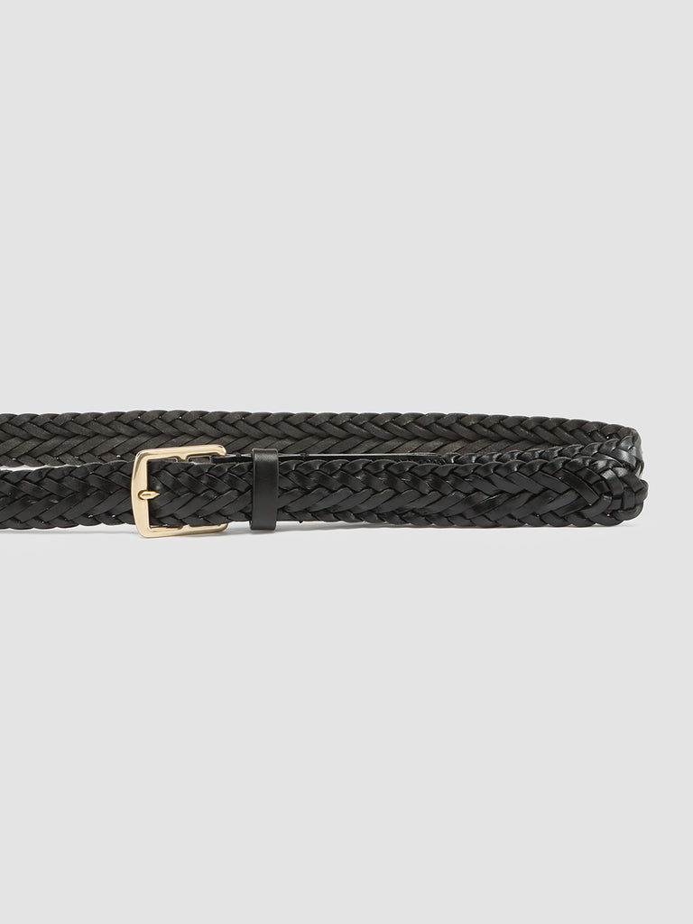 OC STRIP 054 - Cintura in Pelle Nera